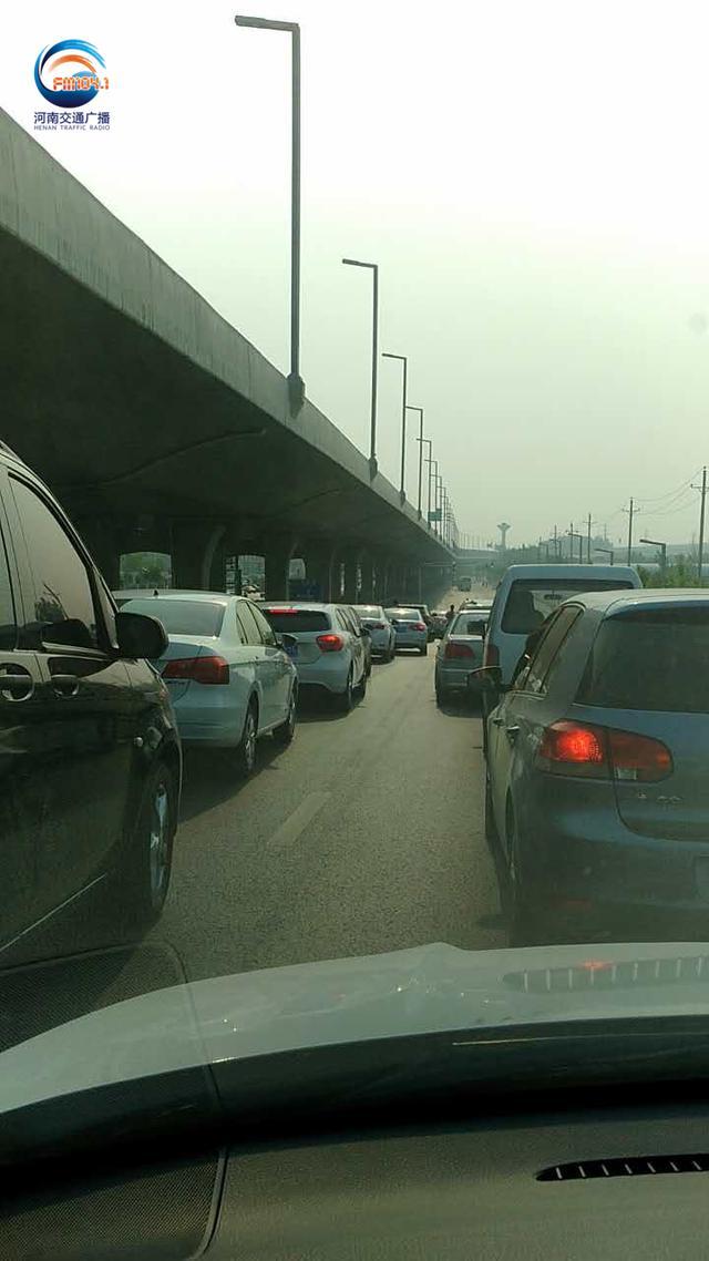 周一早高峰环线堵车成