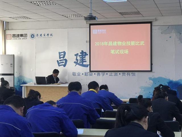 2018昌建物业员工技能比武暨 “啄木鸟”行动启动