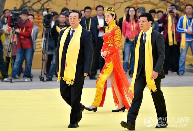 黄帝故里拜祖大典今日举行 网友可用微信拜祖