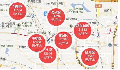 郑州房价重回9时代 每个区生活30年最低要多少钱