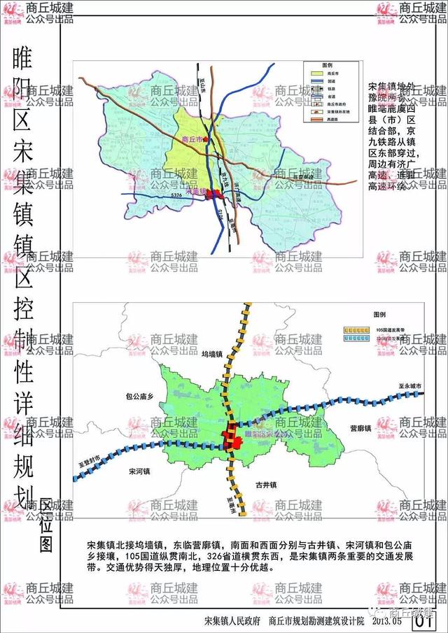 商丘市睢阳区宋集镇城镇总体规划(2009-2020)