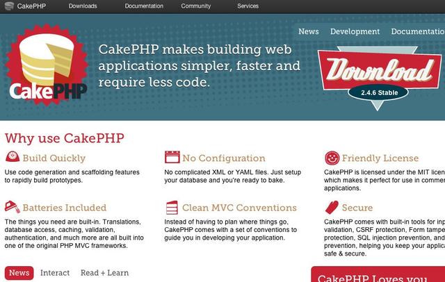 分享13款PHP开发框架