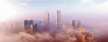 辐射雾突袭郑州现“魔幻”场景 今天河南多地中雨