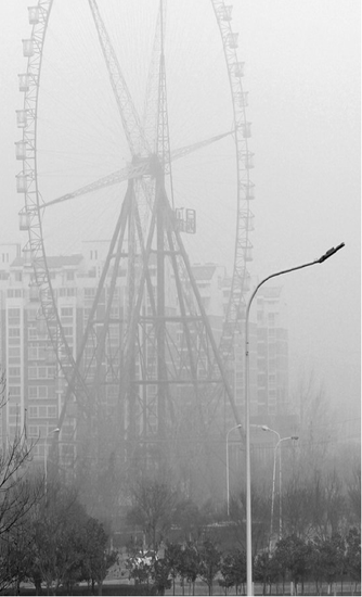 郑州PM2.5首次爆表 严重污染天气恐要持续