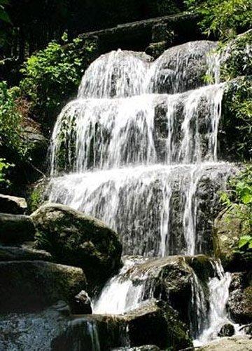 湖南衡山麻姑仙境瀑布