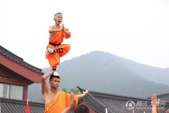 郑州少林武术节开幕式图片
