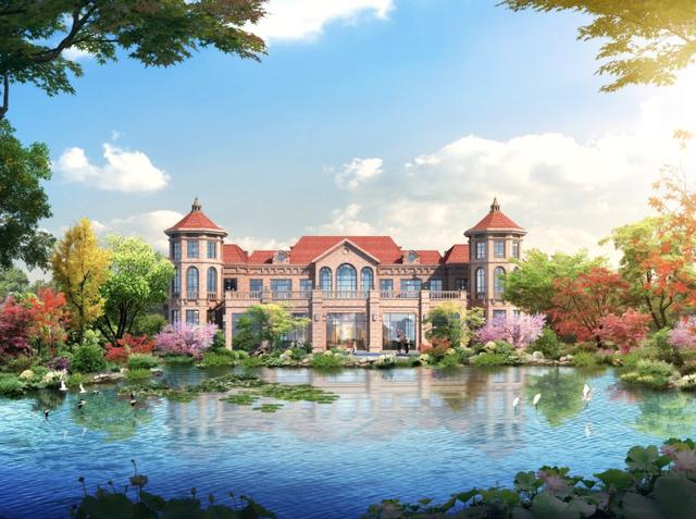 社旗恒大御府实景园林8月17日大美绽放