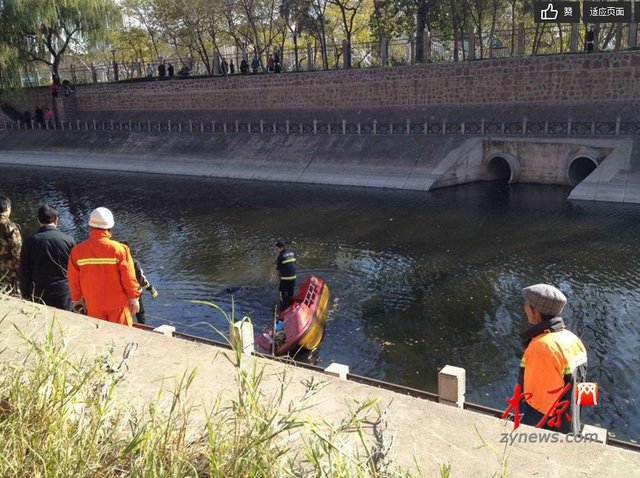 郑州金水河浮起一具男尸初步判定为溺水死亡_