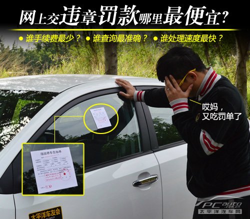 谁最便宜?详解网上交违章罚款谁最省钱