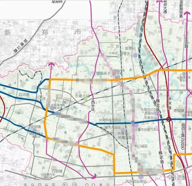 长葛西环路北环路最终路线确定