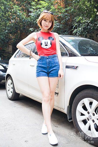 背心短裤运动鞋 世界杯女球迷必学装扮_大豫网_腾讯网