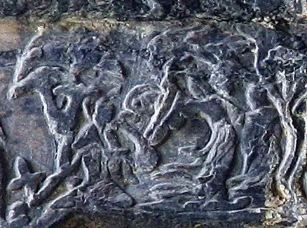 龙门石窟里的连环画故事