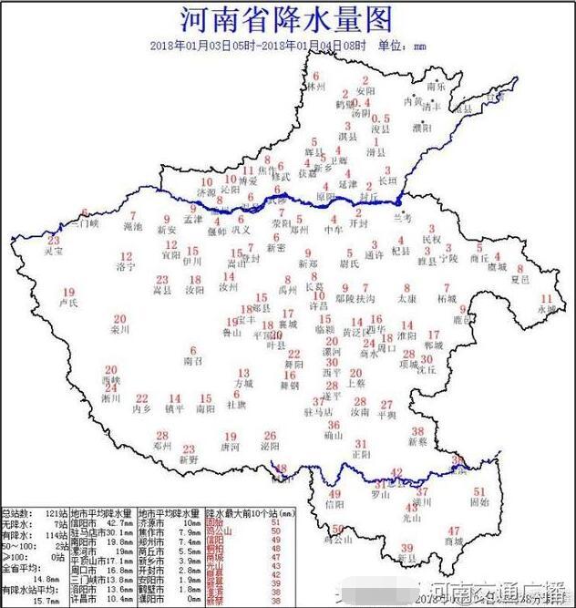 河南各地降雪量一览 鸡公山积雪最深达33厘米