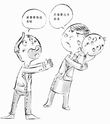 80后夫妻离异 爸爸哭诉:探望儿子如探监