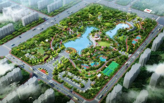 安阳明年5月龙安公园将崛起 占地1.7万平方米