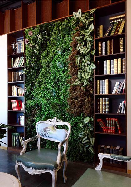 打造家居氧吧生活，室内植物墙轻松帮你实现