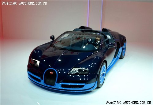 2012日内瓦车展 布加迪威航Vitesse发布