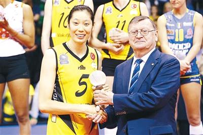 霸气!河南妞朱婷登顶欧冠揽MVP