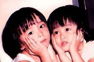  梁咏琪 大方晒胞弟靓照 调侃其是明星脸(图)_大