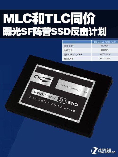 MLC和TLC同价 曝光SF阵营SSD反击计划_大