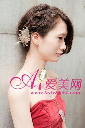 <em>短发怎么扎</em>好看 华丽扎发独占鳌头_大豫网_腾