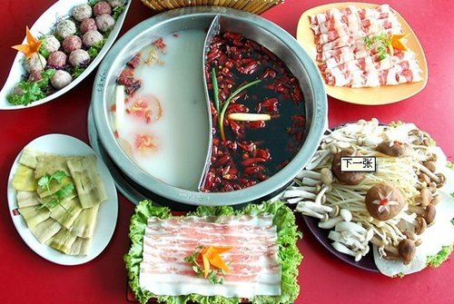 冬季降温表情吃火锅豆腐最爱去火是龙生姜包谁图片