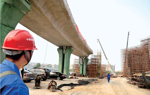 郑州农业路高架南阳路以东有望明年初通车(图)