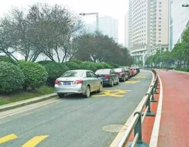 郑州公交专用道成免费停车场 7个月后仍在罢工