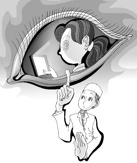 睡前手机刷微博会导致眼睛散光? 专家不认同