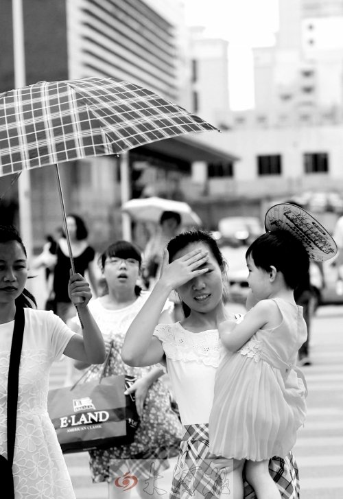 周末河南大部分地区热浪袭人郑州高温达37℃