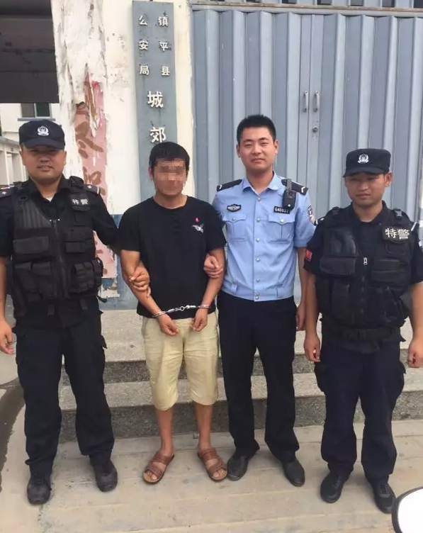 南阳警方成功查获一名网上逃犯 罪犯依法拘留