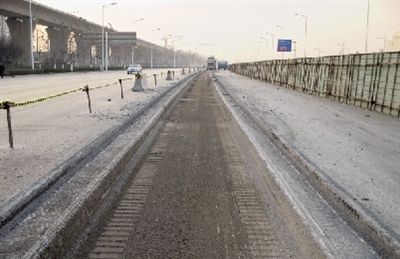 郑开大道正在“安全升级” 采取新技术施工(图)