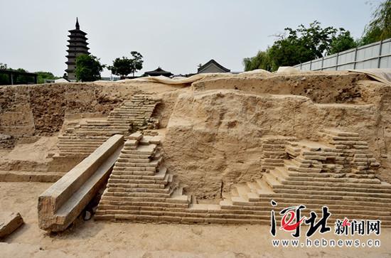 正定开元寺遗址:7朝文化层叠压 2000文物出土