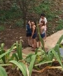 信阳校园现女生遭3<em>女扇耳光</em> 校方称非本校学生