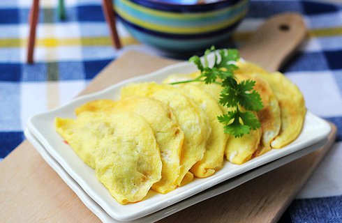 营养美味巧手做 美味早餐鸡蛋饺子