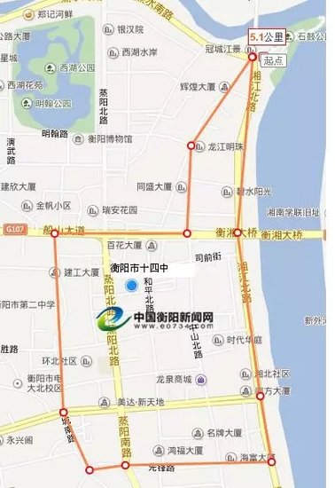 衡阳市2016年城区公办初中划定招生服务区