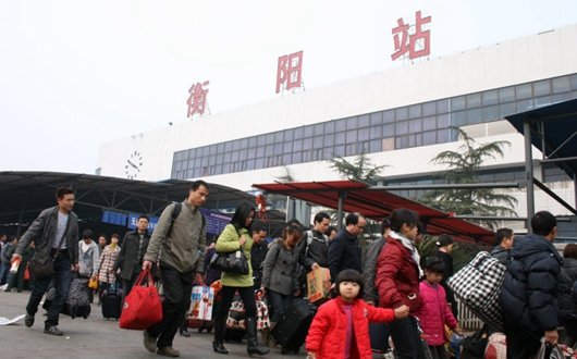 衡阳火车站增开9趟春运始发临客