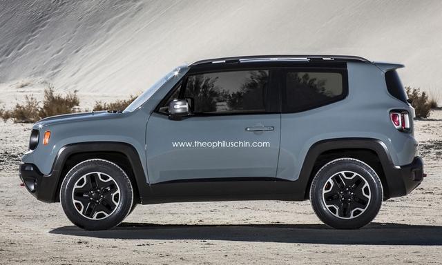 曝jeep全新自由侠三门版效果图