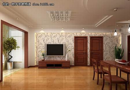 20款电视背景墙设计 体验都市装修