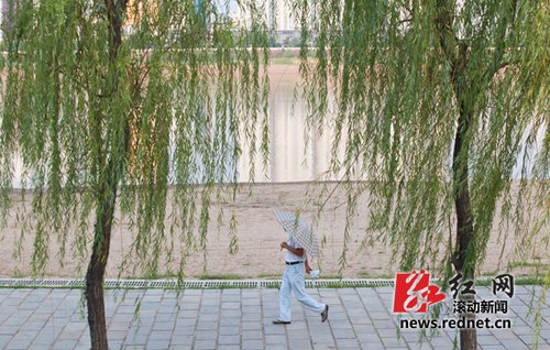 冷空气造访湖南 未来一周高温天气有望终结(图)