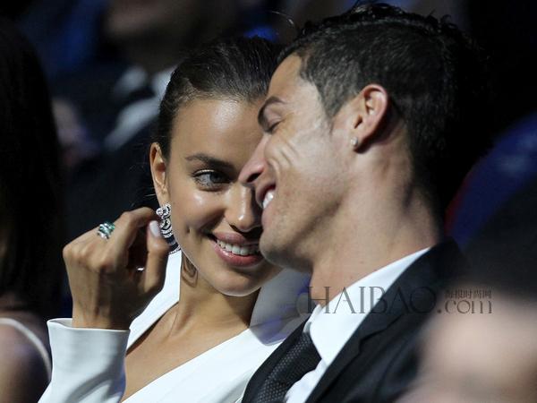 C·罗纳尔多 (Cristiano Ronaldo) 与伊莉娜·莎