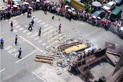 杭州河坊街“清河坊”发生坍塌致2死2伤(图)_大湘网_腾讯网