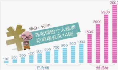 湖南省基础养老金提至60元 个人缴费增4档