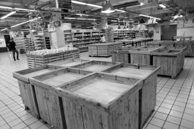 长沙新一佳一门店洗货发工资 负责人:此举为自救