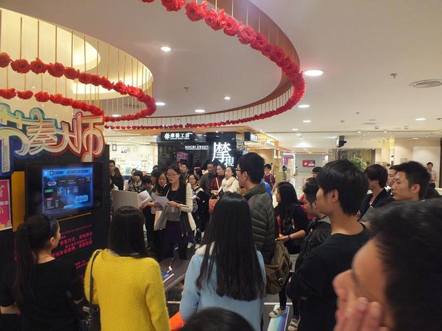 节奏大师线下赛场 各路大神显身手