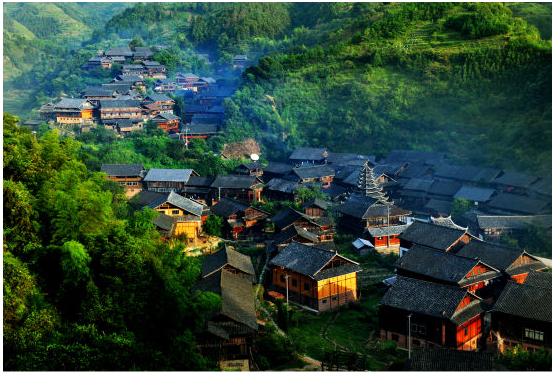 芋头侗寨(图片来源:由景区和旅游局提供)