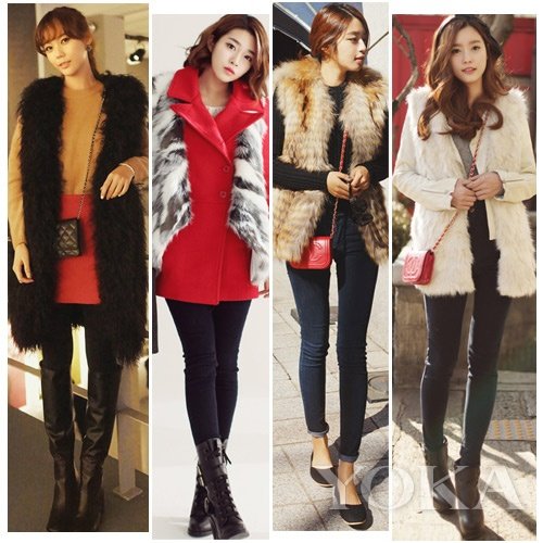 皮草款小<em>马甲</em> 气质胜过<em>羽绒</em>款_大湘网_腾讯网