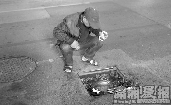 长沙一处无盖窨井连续两天坑人路人被撞昏迷