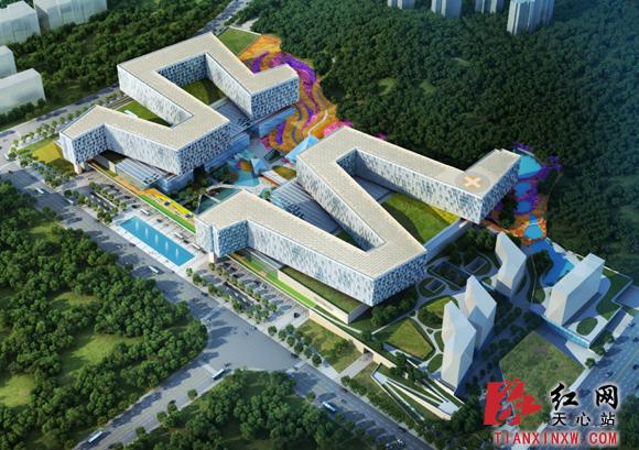 湖南省湘雅五医院主体项目全面开工建设