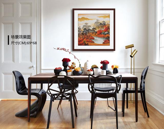餐厅装饰画挂什么?餐厅挂风景山水画真的好棒